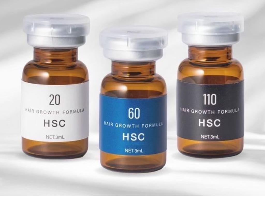 鍼灸サロンやなけん亀戸店の薄毛施術で使用するヒト幹細胞上清液