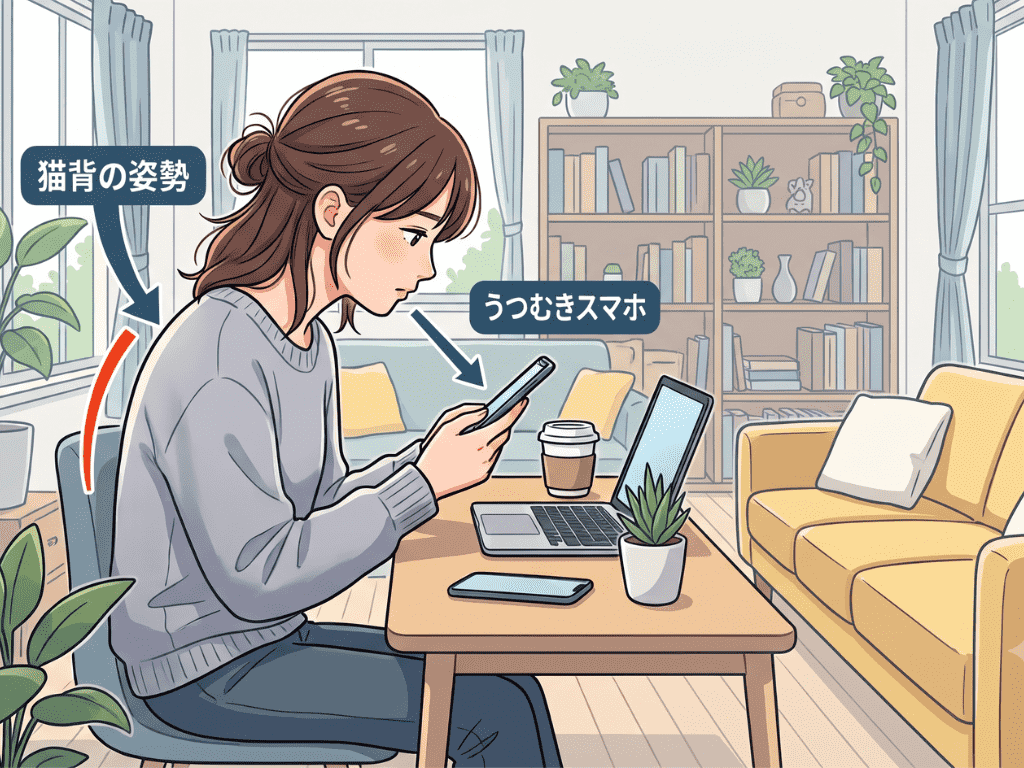 姿勢と食いしばりのバナー